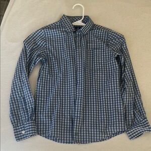 Blue Checkered kids Shirt size 12